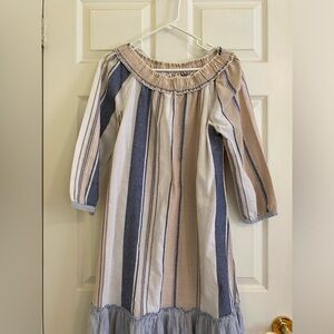 Striped boutique dress